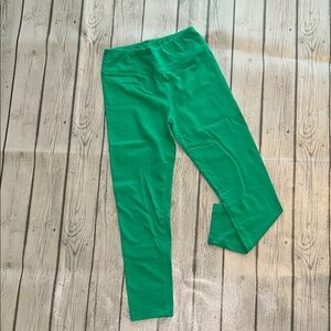 J. Crew XS Green Cropped Leggings